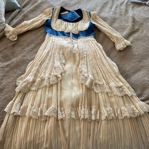 Gunne Sax Dresses & Skirts - Very RARE Vintage Gunne Sax wedding dress 60s 70s renaissance boho hippie